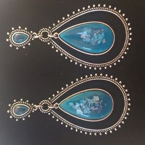 Dangle Stone Earrings